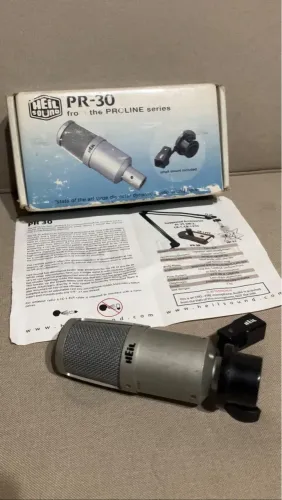 Microfone Dinâmico Heil Sound PR-30 Pro Line