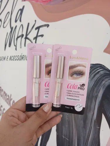 Cola para cílios postiços a prova d'água 