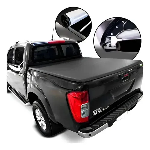 Capota Marítima Frontier Cabine Dupla 2016 A 2022 Preto