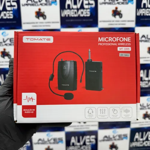 Microfone sem fio profissional 