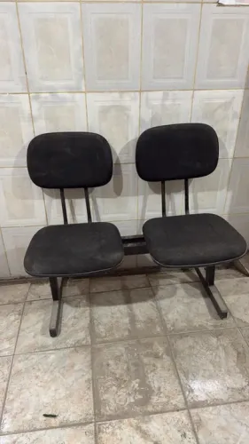 Banco para recepção 02 assentos 