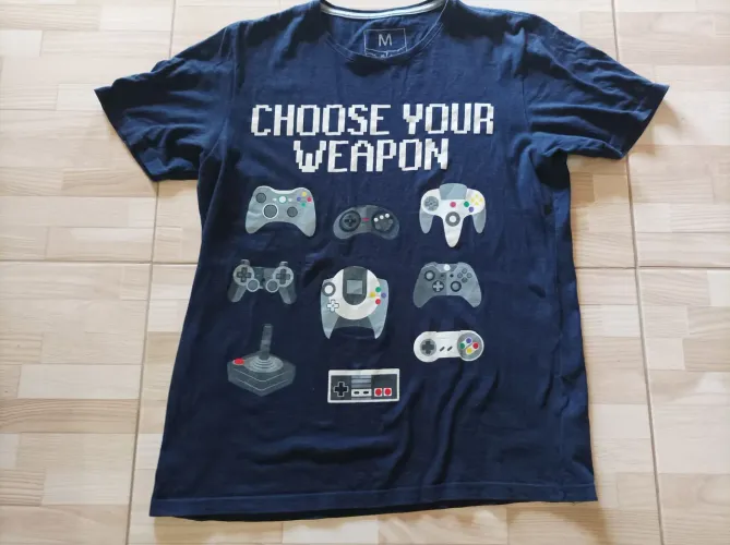 Camiseta Gamer - Choose Your Weapon