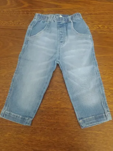 Calça Jeans Azul-Aço 