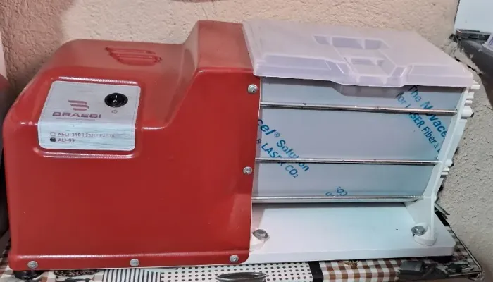 Amassadeira Semi Rápida 3kg Cuba Inox Ali03 Braesi 220