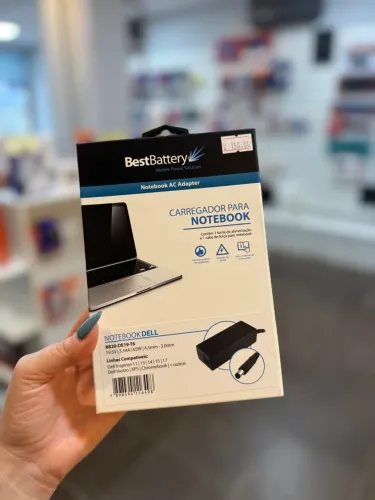 Fonte Notebook Dell Pino Fino 65W