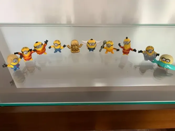 Coleção bonecos 10 mini minion (meu malvado favorito)