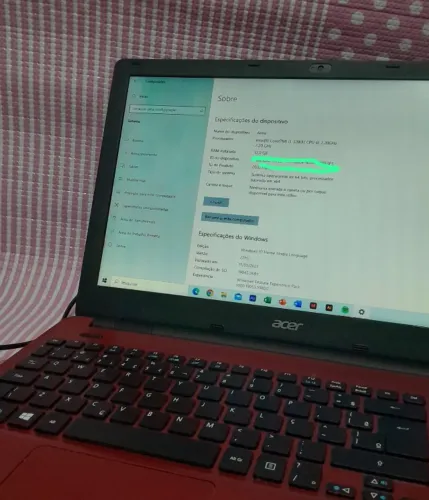 Notebook Acer Aspire E5 571