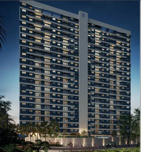 Club Gênova Residenziale 2 e 3/4 no Barro Duro