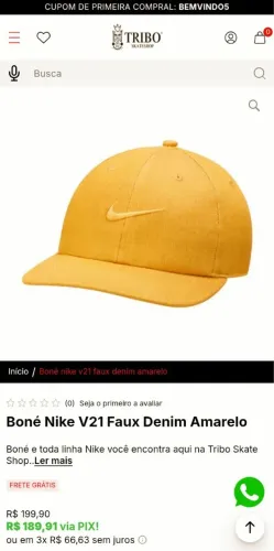 Boné Nike SB