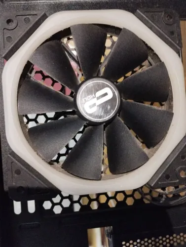 Duas Ventoinha PC NOX com LED