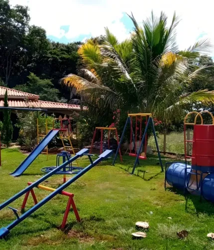 Playground Infantil Completo com 6 brinquedos