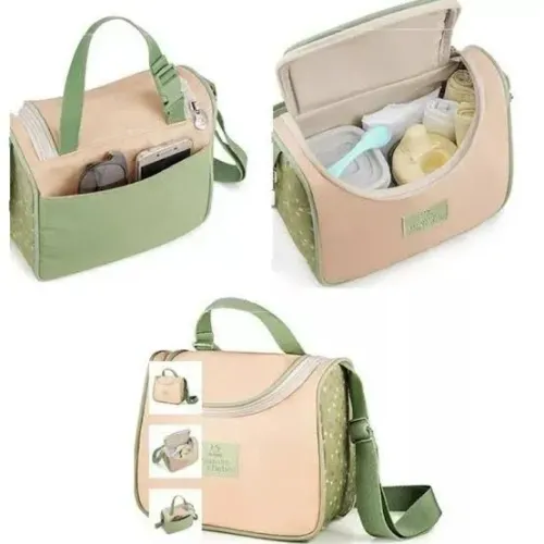 Bolsa Pequena Natura Mamãe e Bebê 
