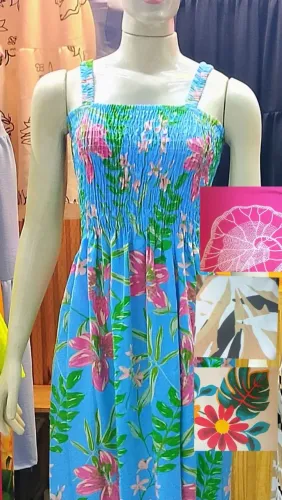 Vestido Longo viscolinho 