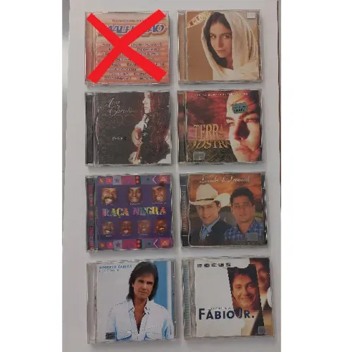 Coleção Kit com 7 CD's Antigos Brasileiros - Fazemos Entrega