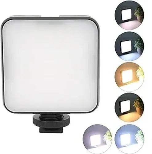 Luz Led De Vídeo Selfie Iluminador Para Celular Macbook iPad