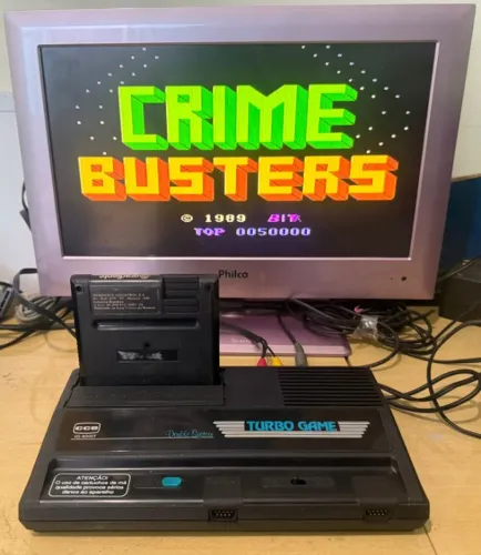 Jogo Crime Busters Nintendo Nes Phanton System Gradiente
