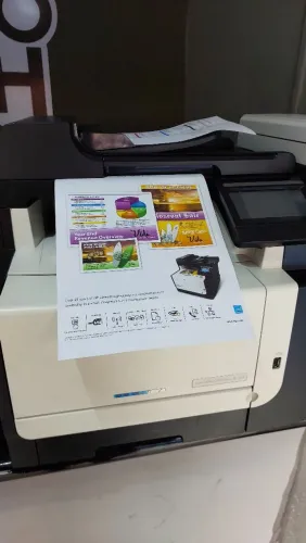 Impressora Laser Colorida hp cm1415 multifuncional suprimentos novos ideal para transfer 