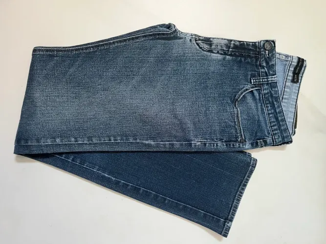Calça Azul Marinho Skinny Calvin Klein