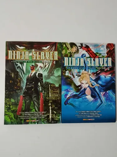 NINJA SLAYER volumes 4 e 5
