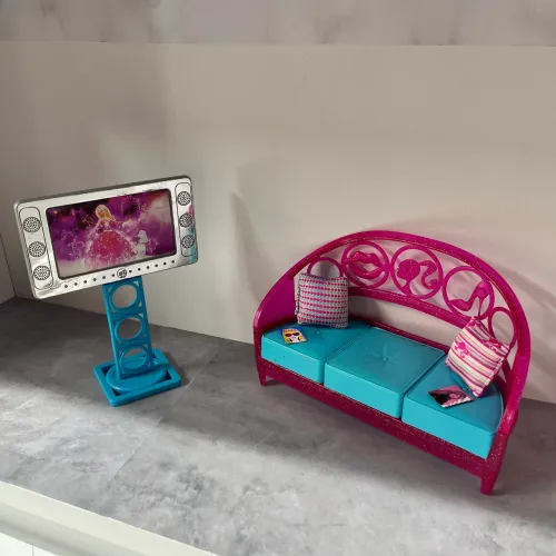 Sala de estar da Barbie