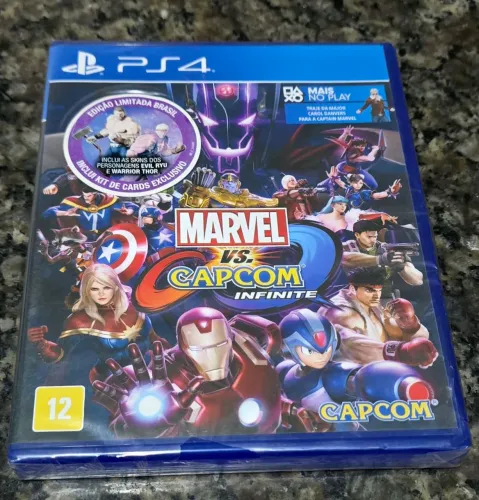 marvel vs capcom infinite ps4 edicao limitada brasil novo lacrado 