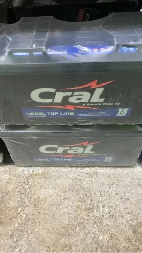 Bateria Cral Diesel Top Line - Para caminhão 