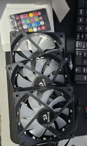 Cooler Kit Fan com 3 Unidades Redragon