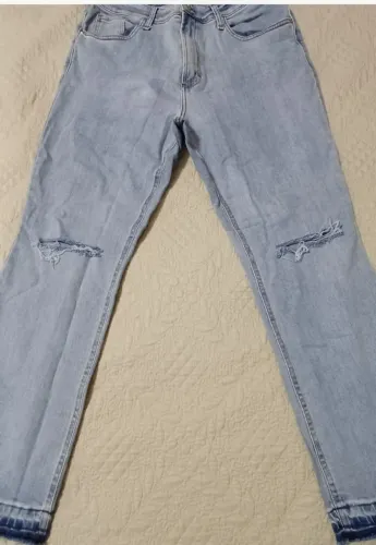 Calça Jeans 46 Eanséria Azul Claro
