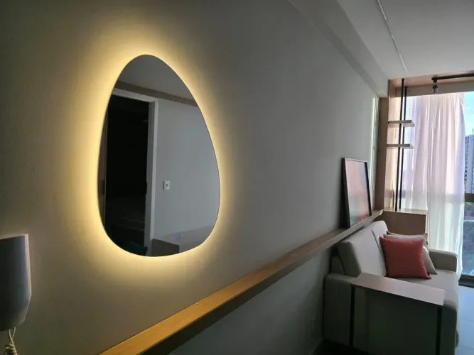 LC/ YT Flat Mobiliado Casa Forte 1 locação