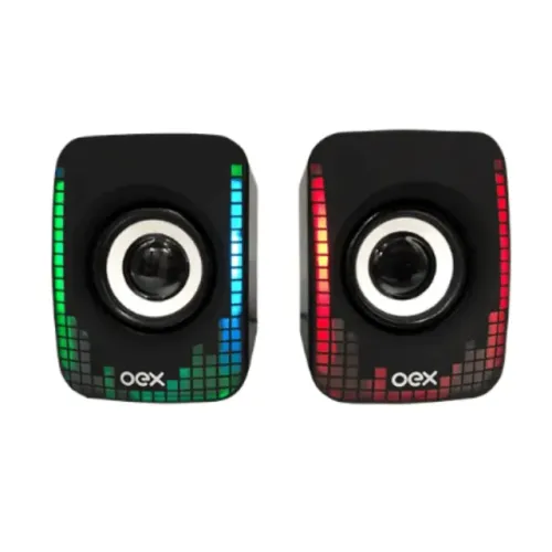 Caixa de Som Para PC Speaker Dizy Preto SK202 - Oex  cod: 2625