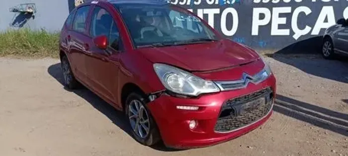 sucata Citroen C3 1.5 2014 2015 Attraction para venda de peças teto panoramico