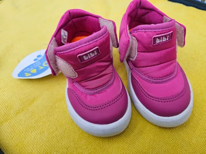 Novo Tenis Botinha Nº 21 Pink Menina Infantil Bibi Parcelo no Cartão