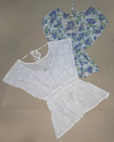 Blusas morcego manga curta - dia a dia ou saída de praia