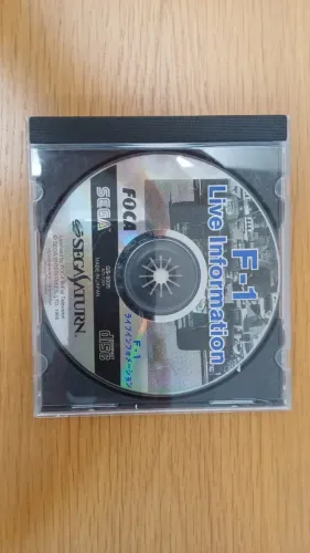 F1 Live Information - SEGA SATURN - ORIGINAL