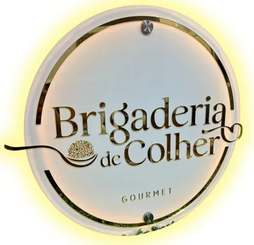 Logo Acrílico Letreiro Espelhado 40cm