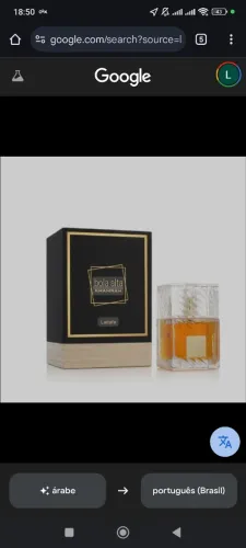 Perfume  Khramrah Lattafa 100ml.   ORIGINAL LACRADO 