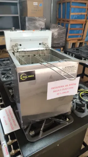 Fritadeira 18 L água e óleo Oferta