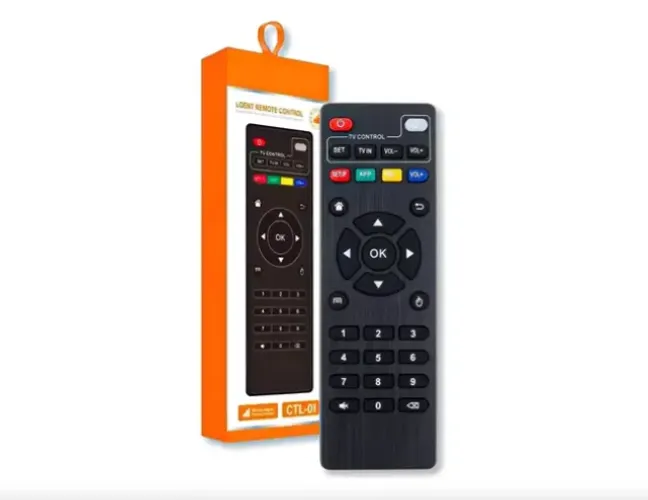 Controle Para Tv Box Grátis 2 Pilhas