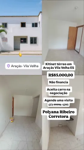 VENDA - KITNET TÉRREO ARAÇÁS, VV/ES