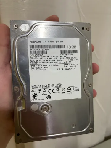 HD 320gb hitachi