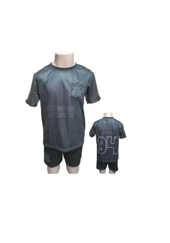 Uniforme de Futebol Infantil Corinthians - Tamanho 4.6.8.12.14