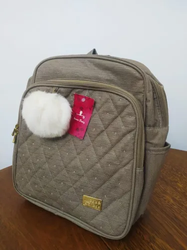 Mochila Para Maternidade Marrom Da Magia & Fantasia