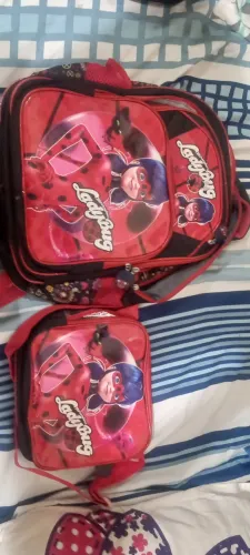 mochila feminina Ladybug 