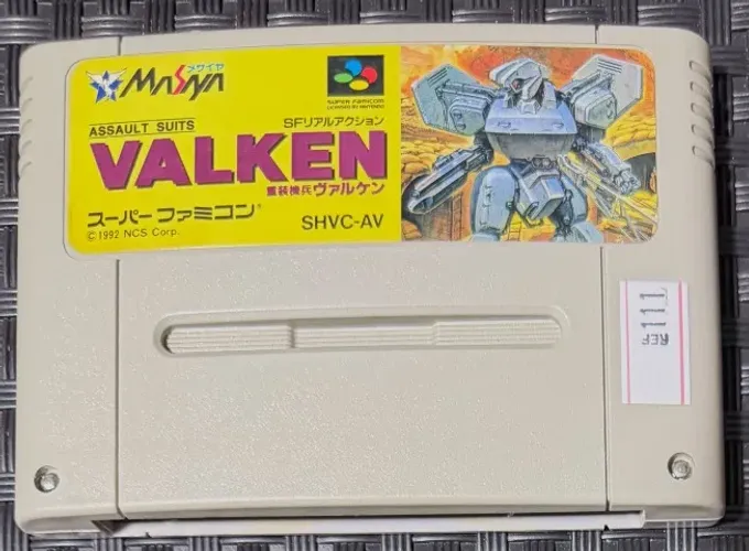 Assault Suits Valken (Cybernator SNES) Original SFC Super Famicom