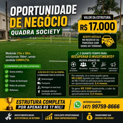 QUADRA FUTEBOL SOCIETY