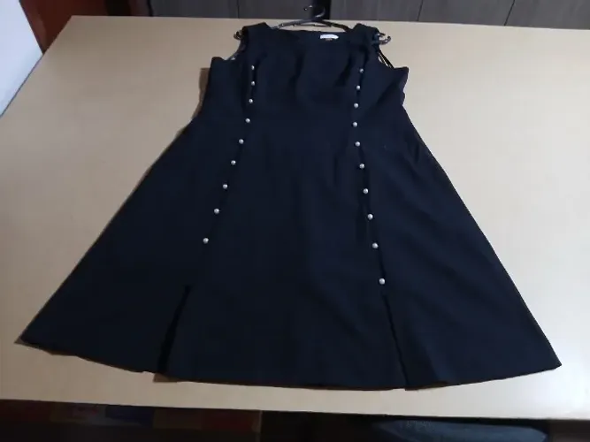 Vestido feminino preto Calvin Klein