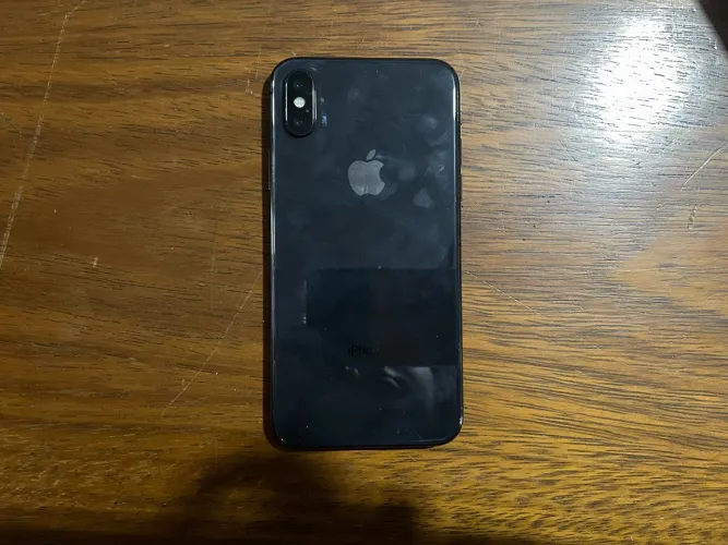 iPhone X 256GB Preto + Caixa Original e Carregador