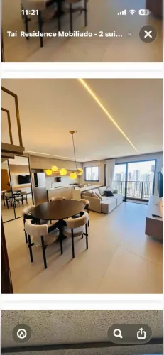 Apartamento mobiliado e decorado com 02 suíte no Setor Bueno - Goiânia - GO