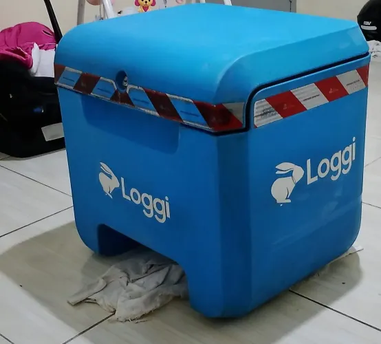 Baú para entrega