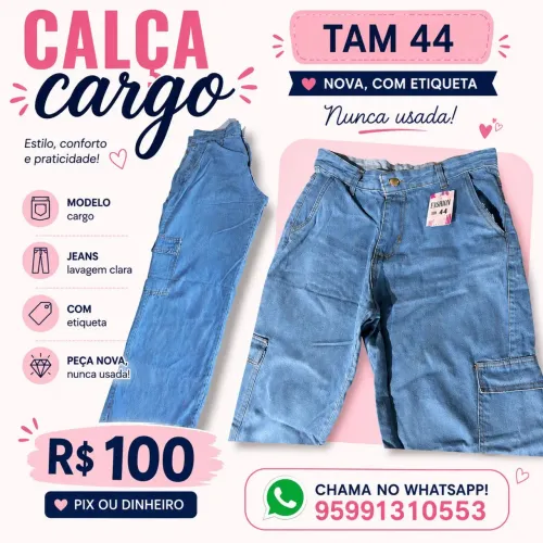 Calça jeans feminina 